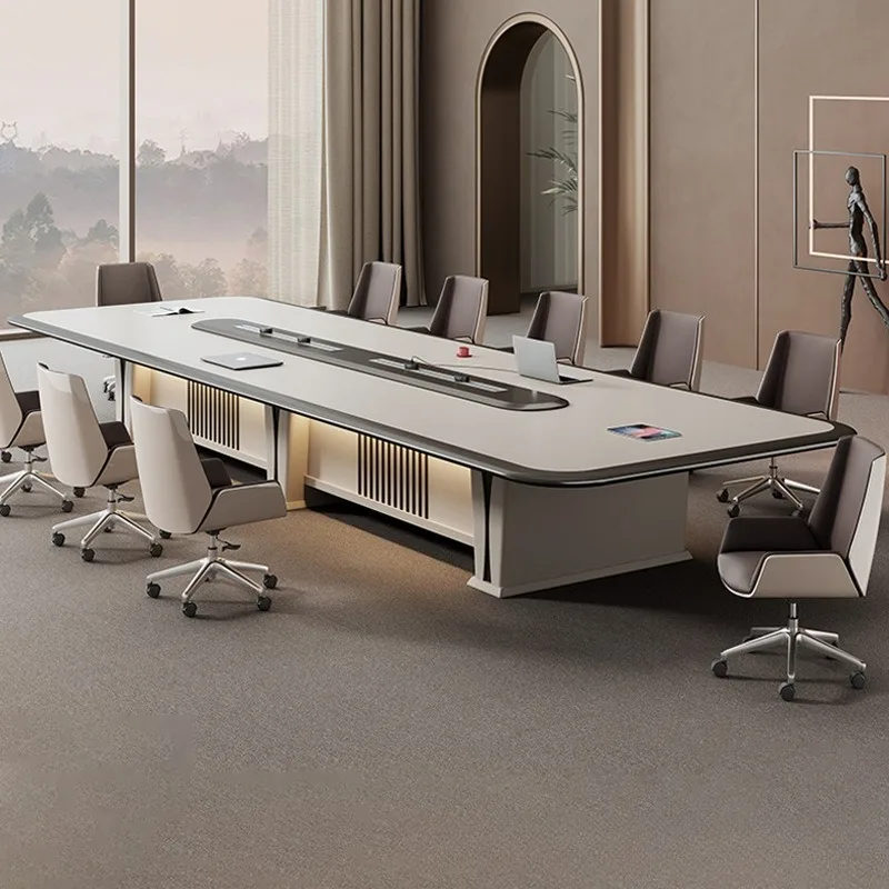 Office Furniture List - 페인트 컨퍼런스 롱 테이블 라이트 럭셔리
