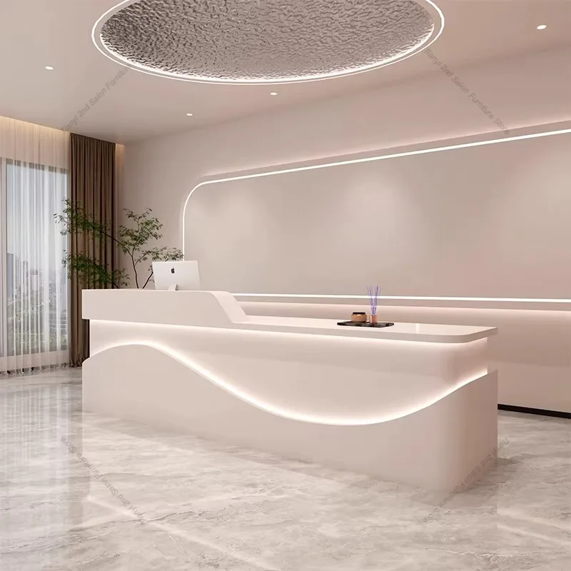 Office Furniture Store - 북유럽 고급 뷰티 살롱 계산대 현대