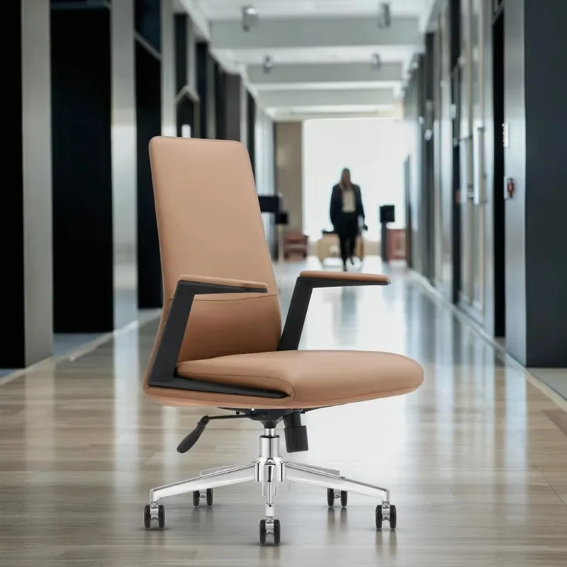 Office Furniture Solutions - 중형 사무실 손님용 의자, 철제 보강,
