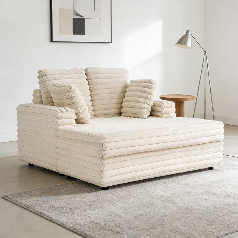 Office Furniture Zone - # 북유럽 미니멀리스트 모듈형 클라우드 소파베드