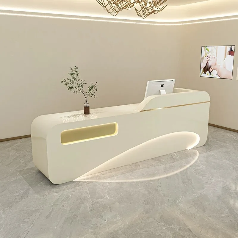 Office Furniture Store - 현대적인 미니멀리스트 뷰티 살롱 바 북유럽