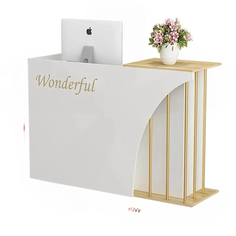 모던 심플 오피스 리셉션 데스크 의류 매장 프론트 데스 - Office Furniture Store 리뷰 및 가격