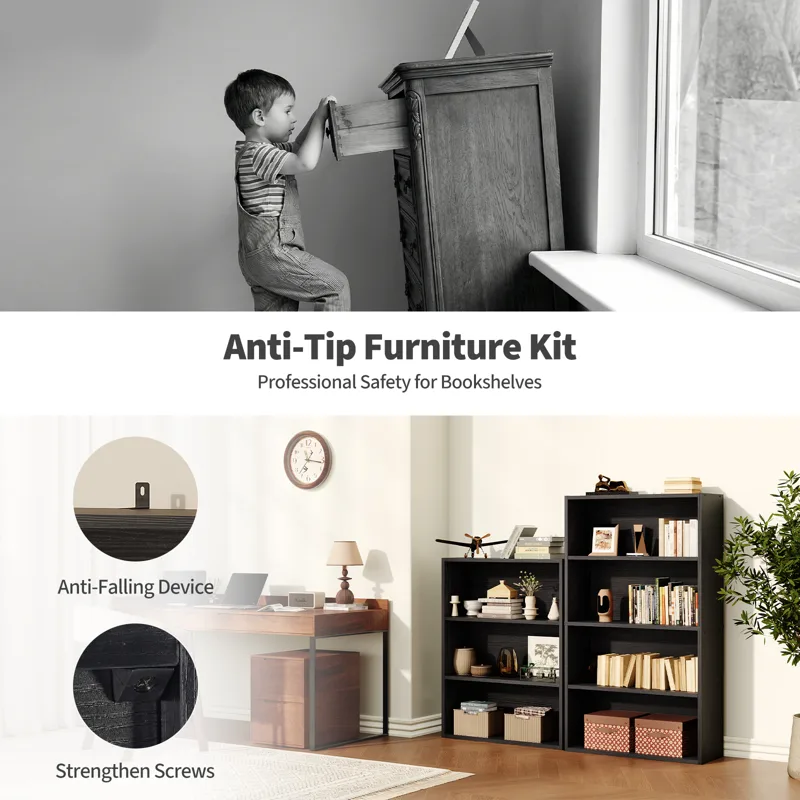 JHK 3-4단 원목 책장, 거실 및 홈 오피스용 높이 - Office Furniture For Sale 리뷰 및 가격
