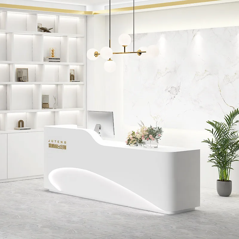 현대적인 미니멀리스트 의류 매장 바 카운터 북유럽풍 창 - Office Furniture Store 리뷰 및 가격