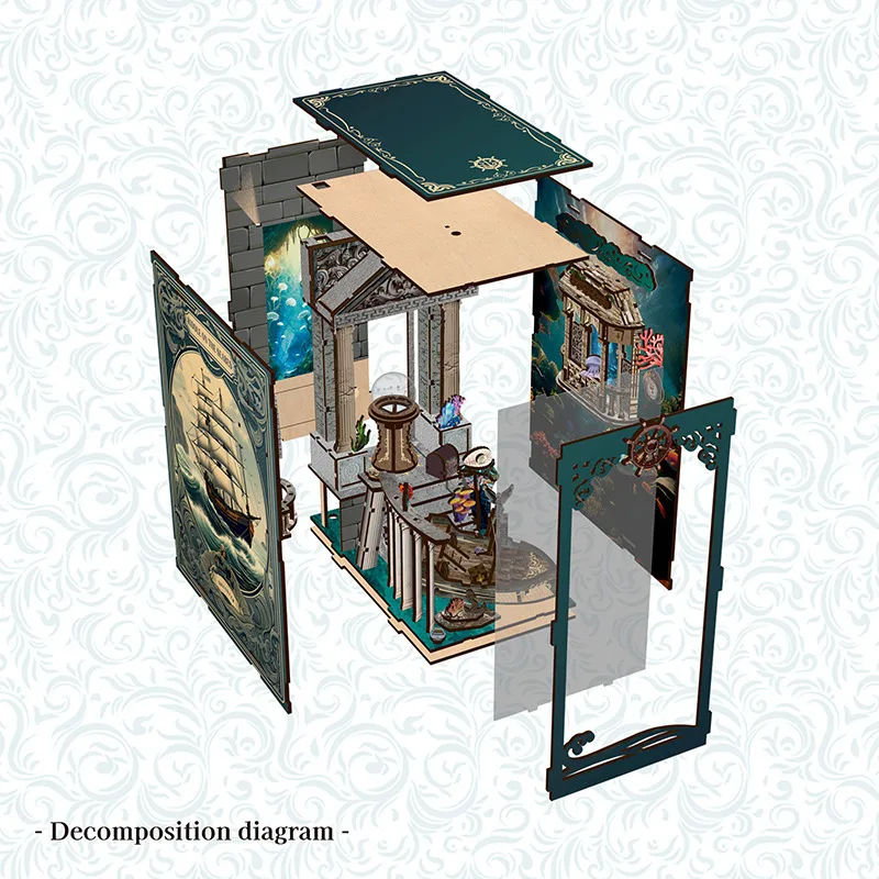 3D 나무 DIY 북엔드 퍼즐 수제 미니 모델 키트 스 - Office Furniture Solutions 리뷰 및 가격