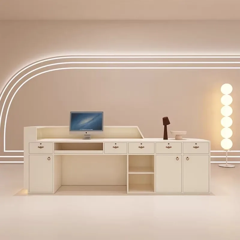 북유럽 뷰티 살롱 계산대 현대적이고 심플한 의류 매장  - Office Furniture Store 리뷰 및 가격
