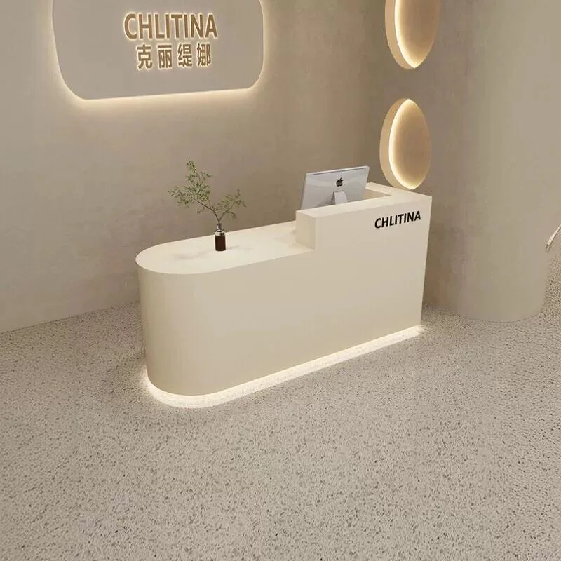 프랑스 의류 매장 리셉션 바 현대적인 고급 매장 뷰티  - Office Furniture Store 리뷰 및 가격