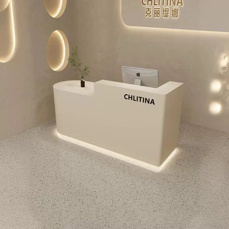 프랑스 의류 매장 리셉션 바 현대적인 고급 매장 뷰티  - Office Furniture Store 리뷰 및 가격
