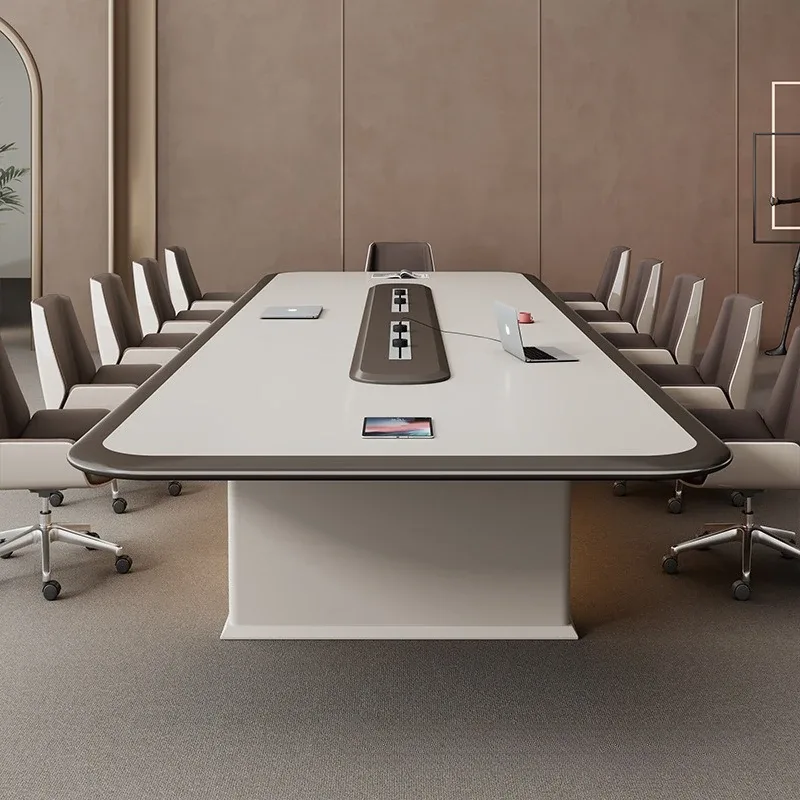 페인트 컨퍼런스 롱 테이블 라이트 럭셔리 프리미엄 그레 - Office Furniture List 리뷰 및 가격