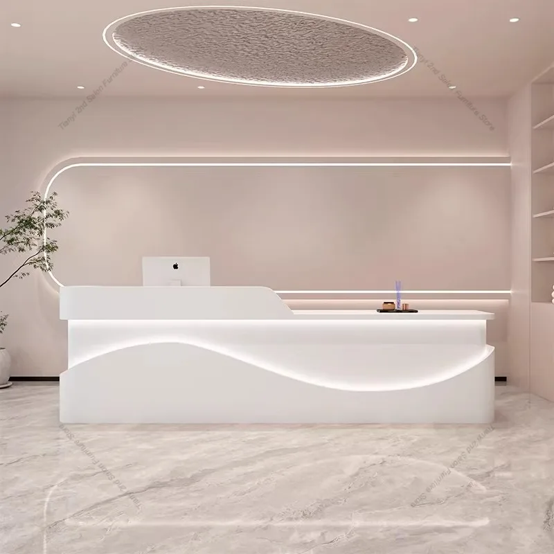 북유럽 고급 뷰티 살롱 계산대 현대 의류 매장 아트 댄 - Office Furniture Store 리뷰 및 가격