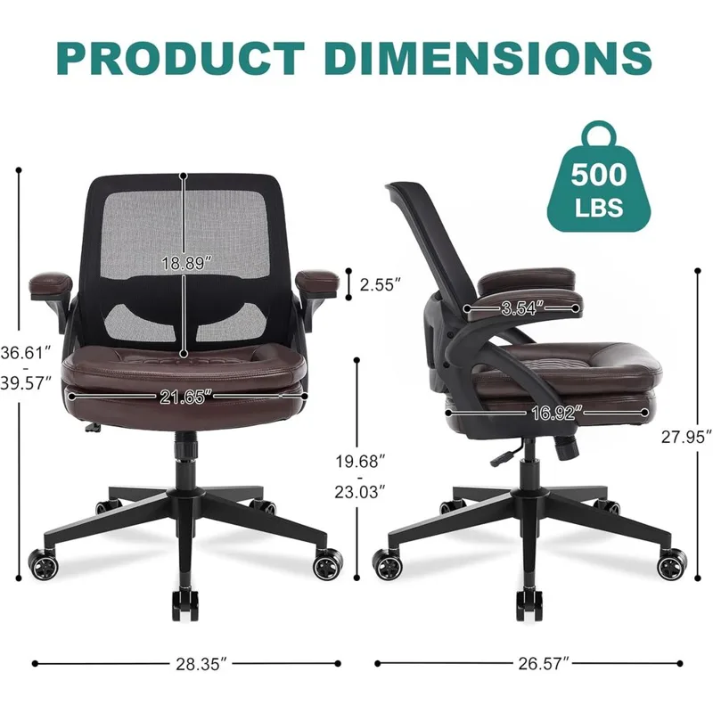빅앤톨 오피스 의자, 500lbs 메쉬 헤비듀티 인체공 - Office Furniture Plus 리뷰 및 가격