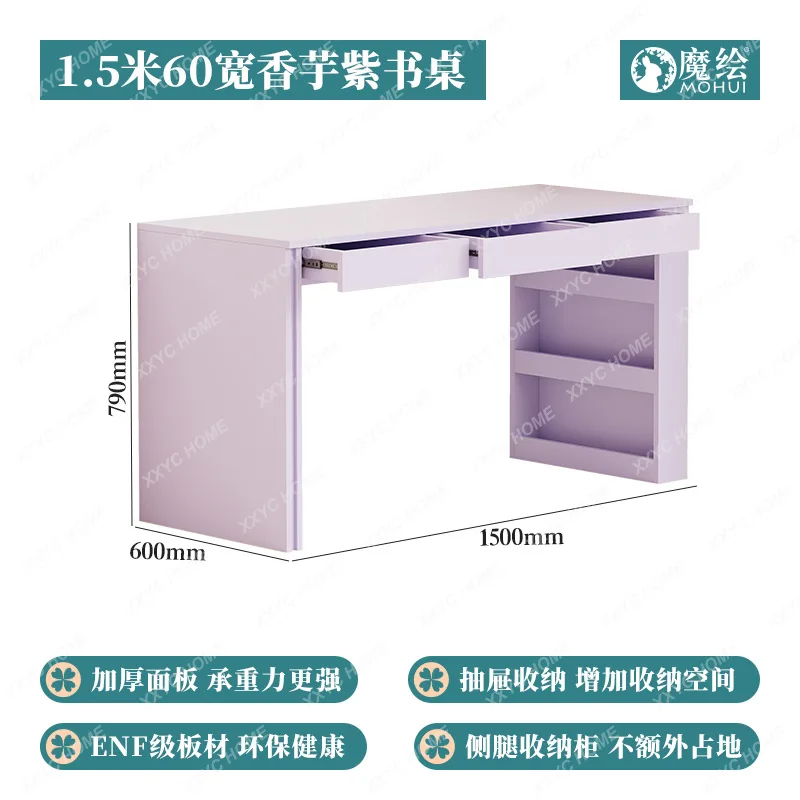 크고 작은 아파트용 보라색 긴 테이블과 책장이 있는 사 - Office Furniture Plus 리뷰 및 가격