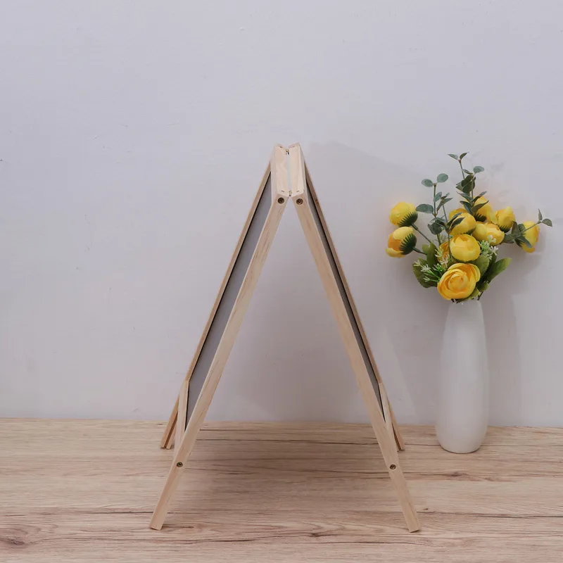 1세트 25x40cm 미니 나무 삼각대 칠판 이젤 스탠 - Whiteboard Easel Tripod 리뷰 및 가격