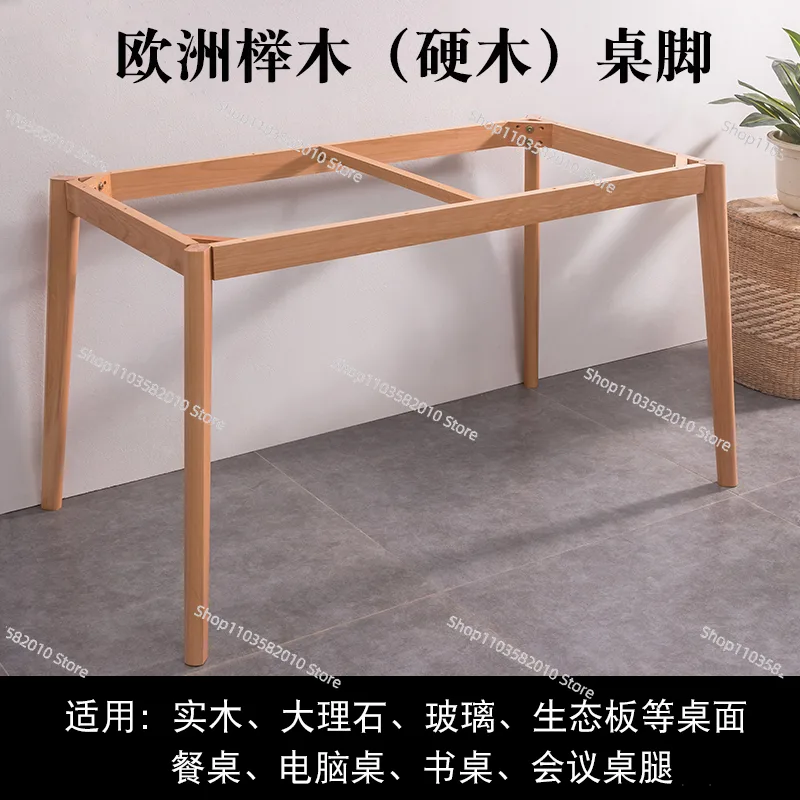 사각형 원목 테이블, 두꺼운 원목 프레임, 가정 및 사 - Office Furniture Plus 리뷰 및 가격