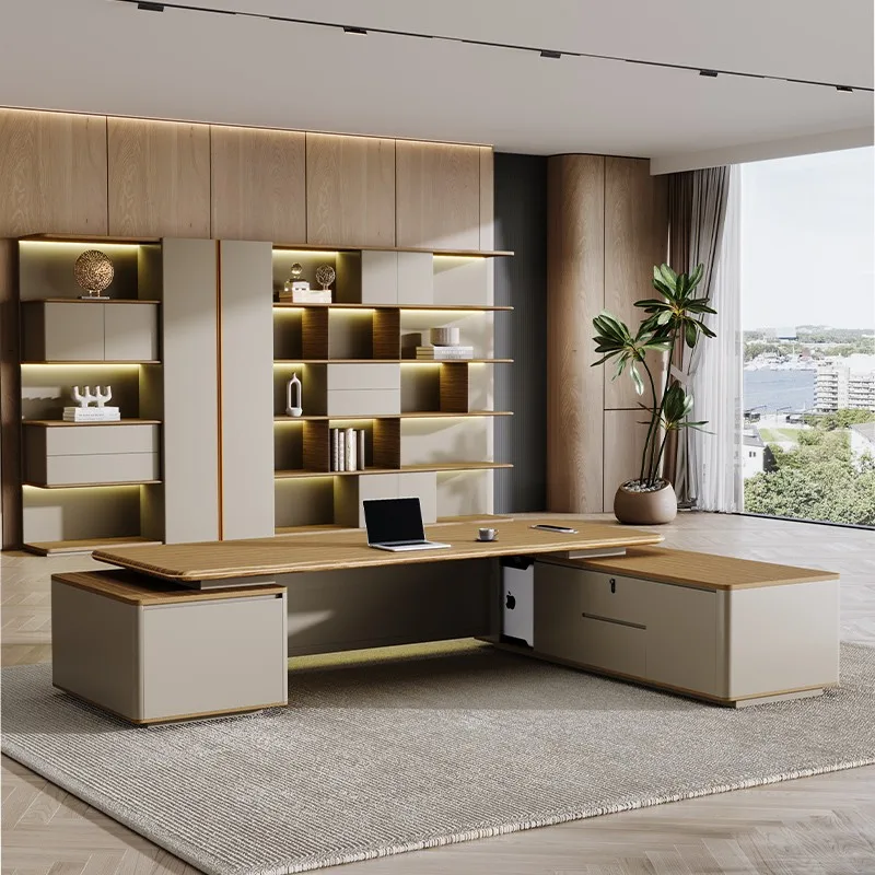 매니저 CEO 사장 사무용 가구 고급 럭셔리 L자형 디 - Office Furniture Solutions 리뷰 및 가격