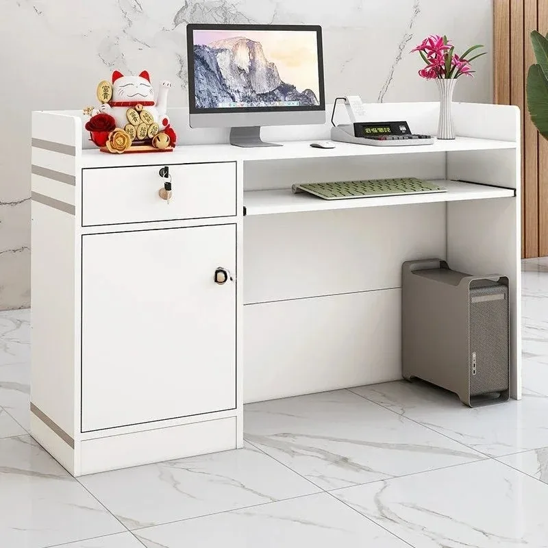프론트 데스크 매장 소형 접수대 심플 모던 슈퍼마켓 서 - Office Furniture Store 리뷰 및 가격