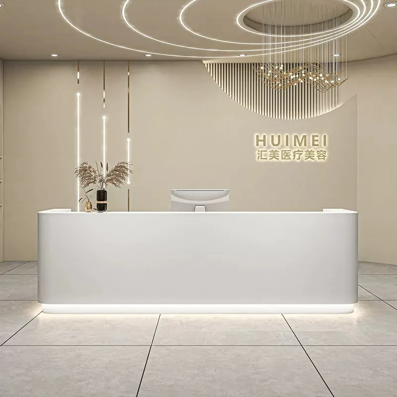 모던 미니멀리스트 뷰티 살롱 계산대 모던 디자인 의류  - Office Furniture Store 리뷰 및 가격