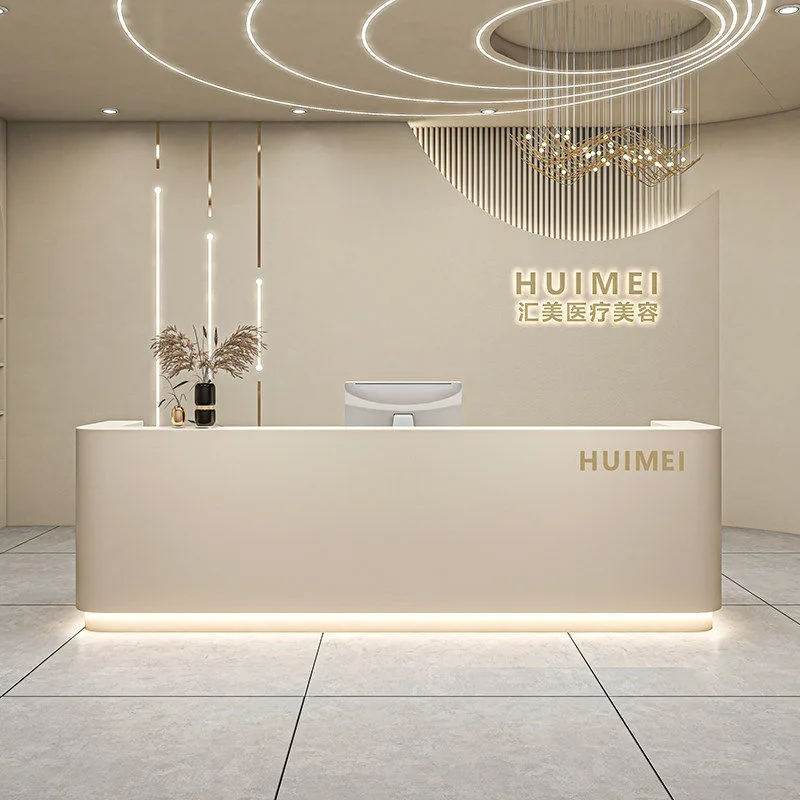 모던 미니멀리스트 뷰티 살롱 계산대 모던 디자인 의류  - Office Furniture Store 리뷰 및 가격