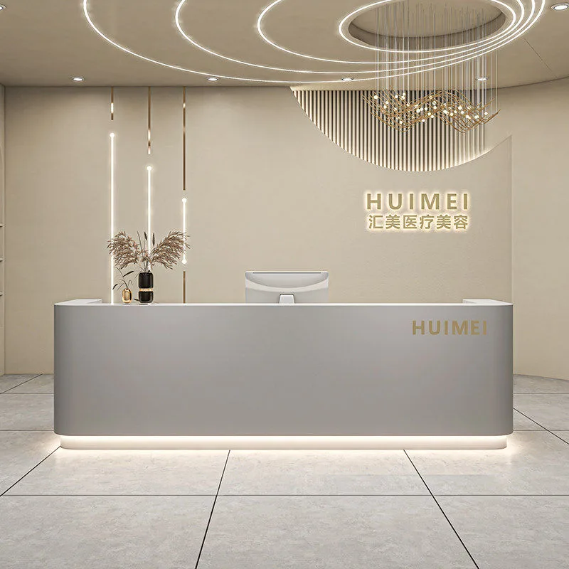 모던 미니멀리스트 뷰티 살롱 계산대 모던 디자인 의류  - Office Furniture Store 리뷰 및 가격