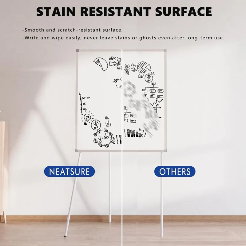 대형 화이트보드 이젤 스탠드 포함, 36 x 24 휴대 - Whiteboard Easel Tripod 리뷰 및 가격