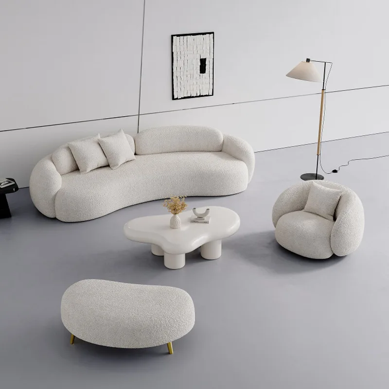 이탈리아 크림 스타일 휴게실 리셉션 소파 북유럽 럭셔리 - Office Furniture Store 리뷰 및 가격