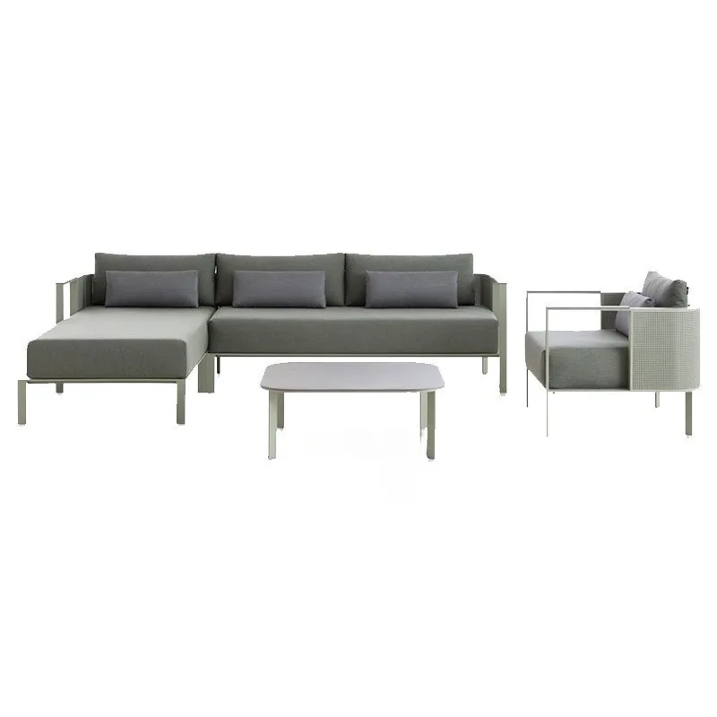야외 스테인리스 소파 테이블 및 의자 방수 호텔 야외  - Office Furniture For Sale 리뷰 및 가격