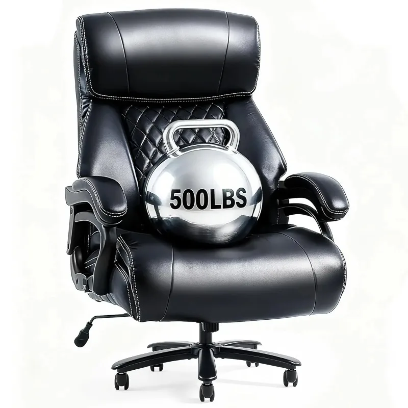 500Lbs 대형 높은 등받이 사무실 의자, 팔걸이가  - Office Furniture Plus 리뷰 및 가격