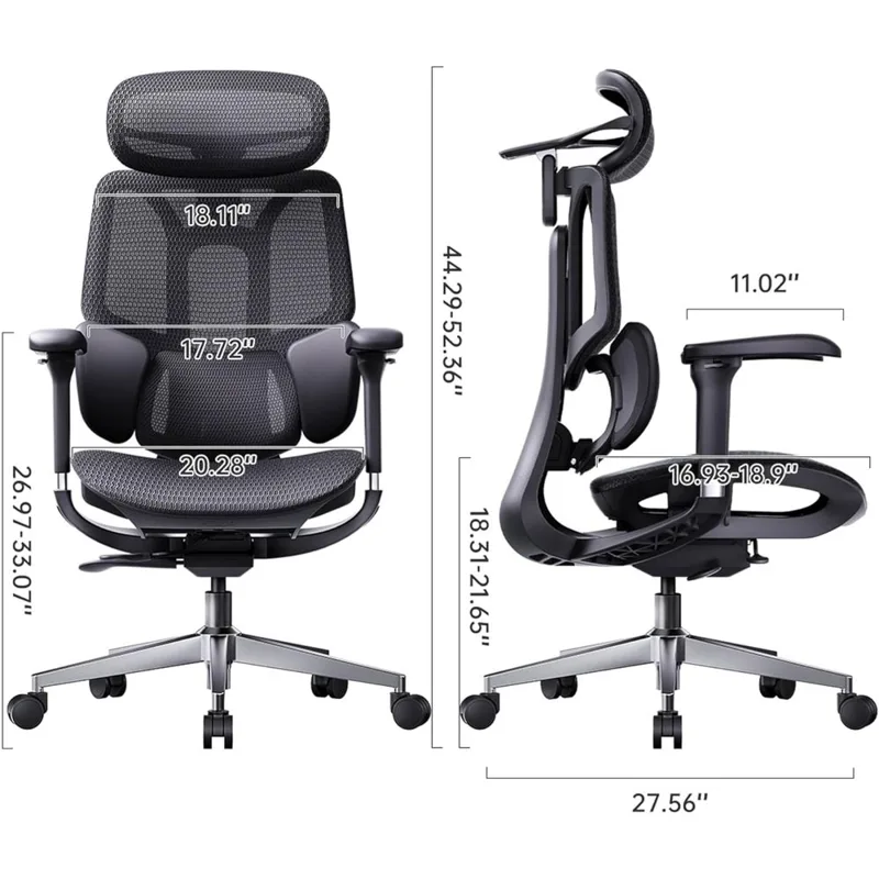 E3 에어 2026 인체공학 사무용 의자, 3존 요추  - Office Furniture Zone 리뷰 및 가격