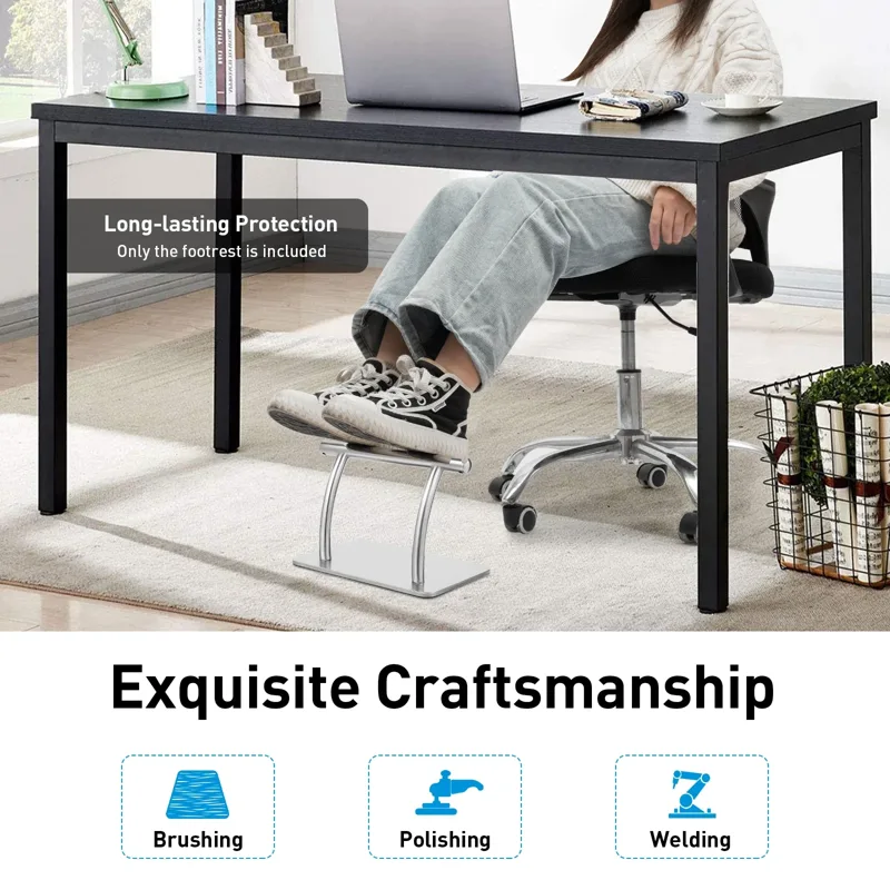 직장 책상 아래용 스테인리스 스틸 발 받침대, 이발소  - Office Furniture At Home 리뷰 및 가격