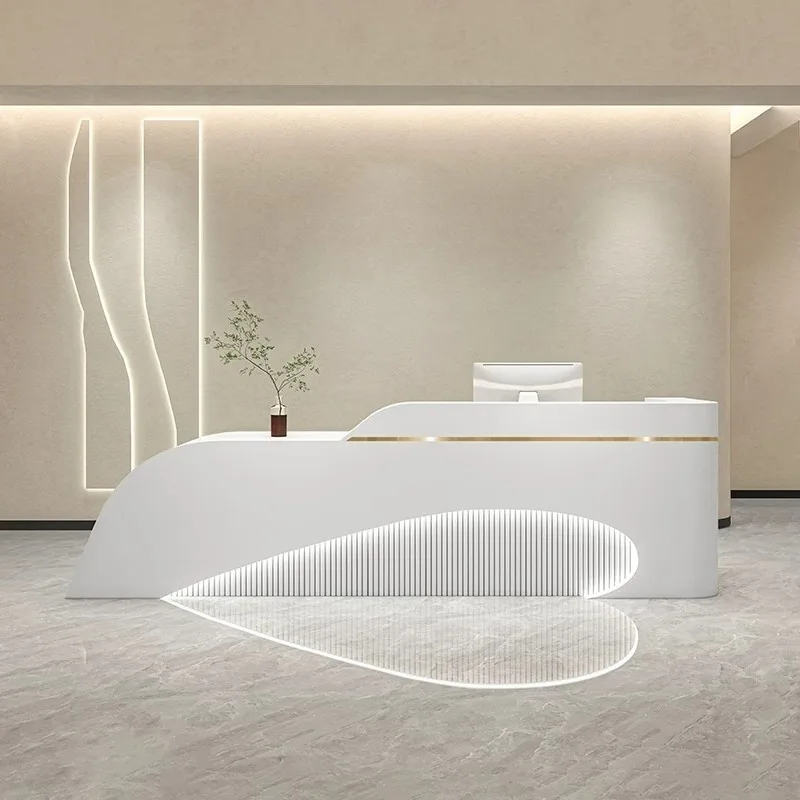 북유럽 고급 뷰티 살롱 리셉션 데스크 현대 미술 댄스  - Office Furniture Store 리뷰 및 가격