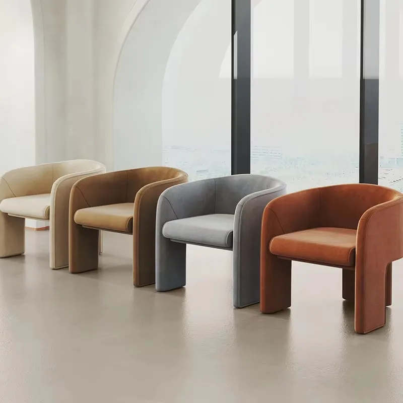 북유럽 디자인 싱글 소파 레저 의자 라이트 럭셔리 홈  - Office Furniture For Sale 리뷰 및 가격