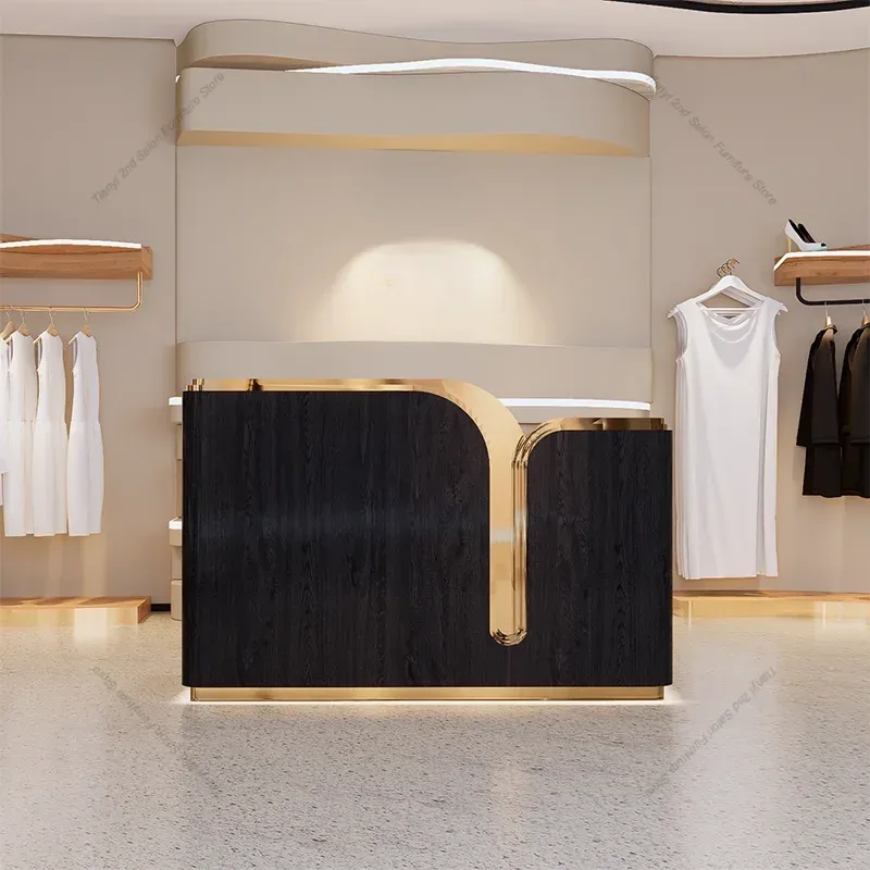 이탈리아 스타일 뷰티 살롱 리셉션 데스크 심플하고 고급 - Office Furniture Store 리뷰 및 가격