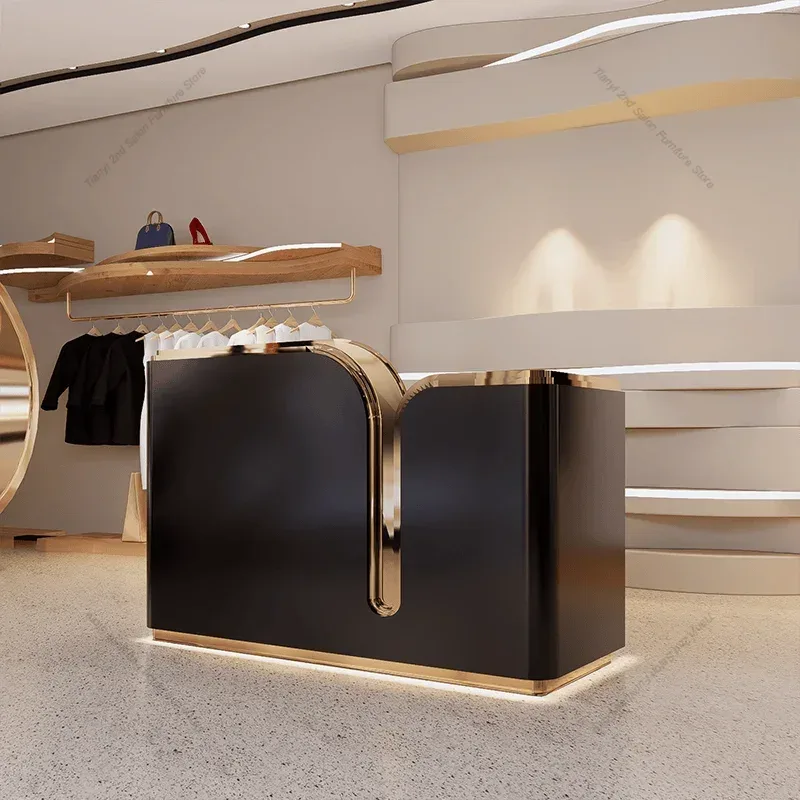 이탈리아 스타일 뷰티 살롱 리셉션 데스크 심플하고 고급 - Office Furniture Store 리뷰 및 가격